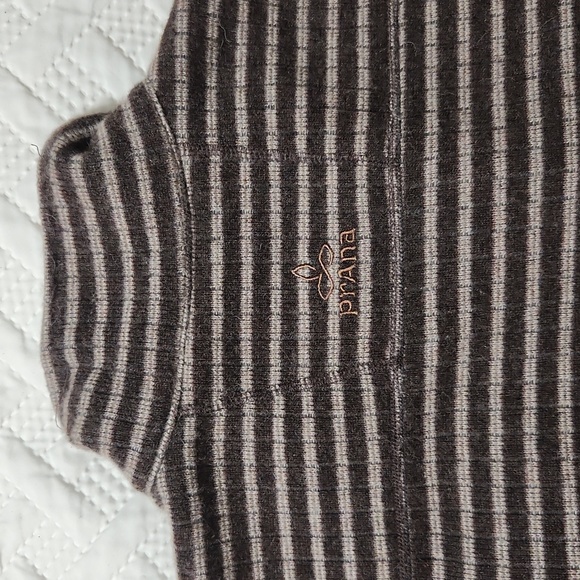 prAna wool blend zip up jacket EUC - Picture 9 of 11